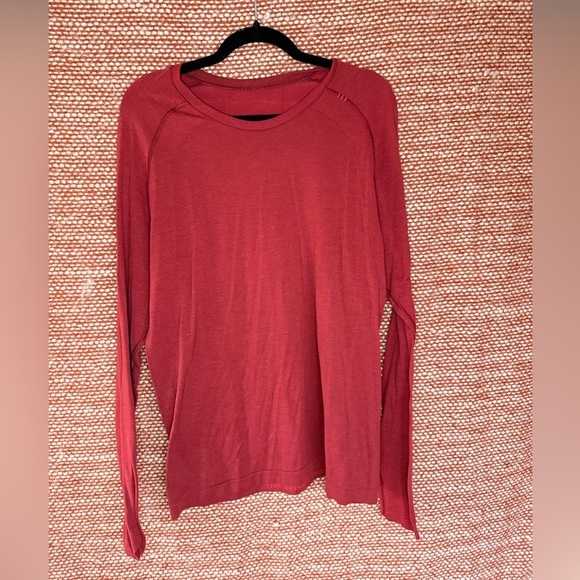 lululemon athletica Other - Lululemon Men’s Red Long Sleeve Top